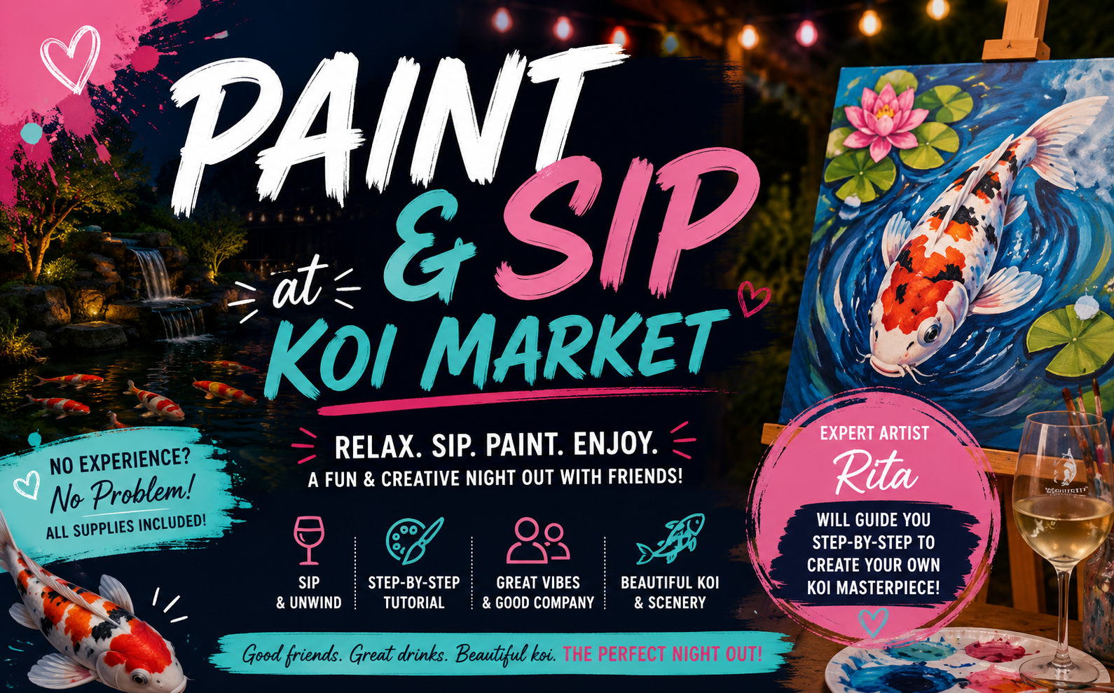 Ladies Paint & Sip Night
