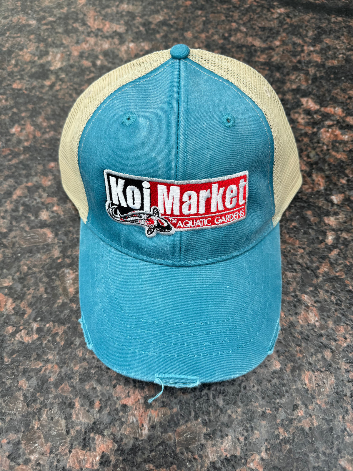 Koi Market Hats (Distressed Ollie Cap)