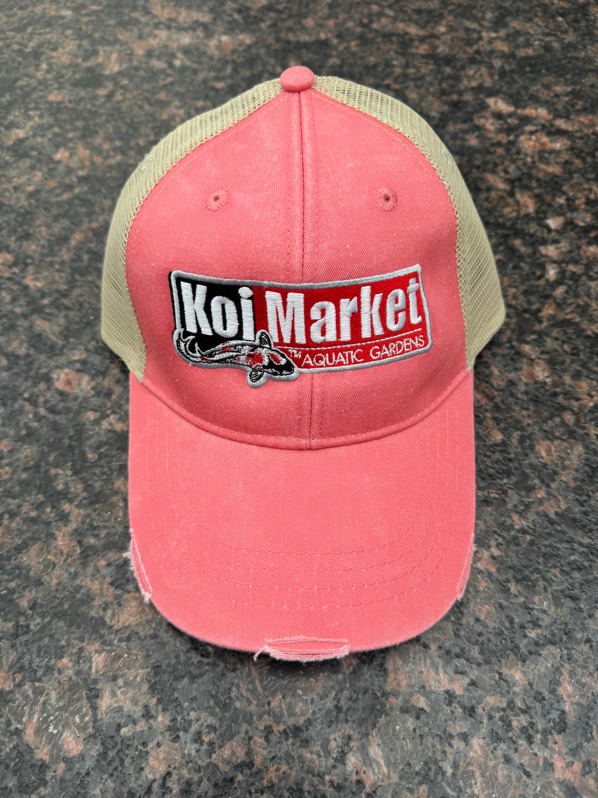 Koi Market Hats (Distressed Ollie Cap)