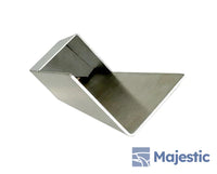 MAJESTIC VERONA 2" V-SHAPED WATER FOUNTAIN SPOUT STAINLESS STEEL