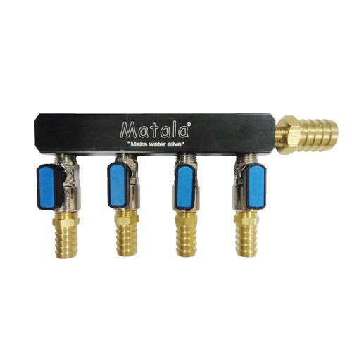 Matala 4 Valve Heavy Duty Air Manifold