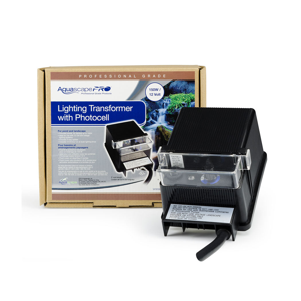 Aquascape Pond and Landscape 150-Watt Transformer with Photocell 01002