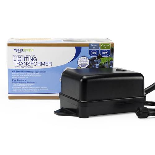 Aquascape Transformer 60-Watt 12 Volt with photo cell 99070